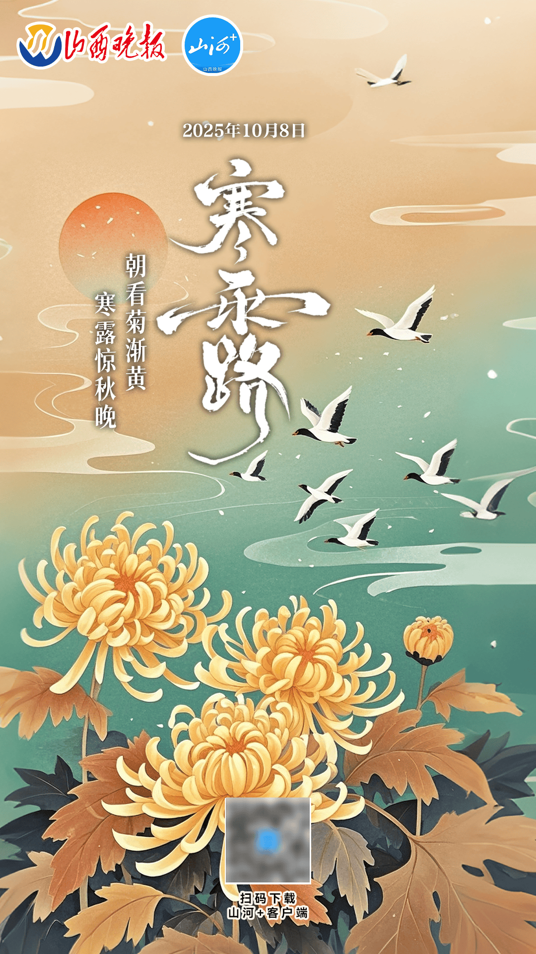 今日，寒露